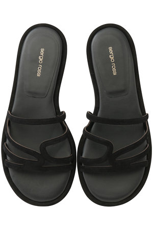 セルジオ ロッシ/Sergio RossiのSONIC スライドサンダル(130200/130204)