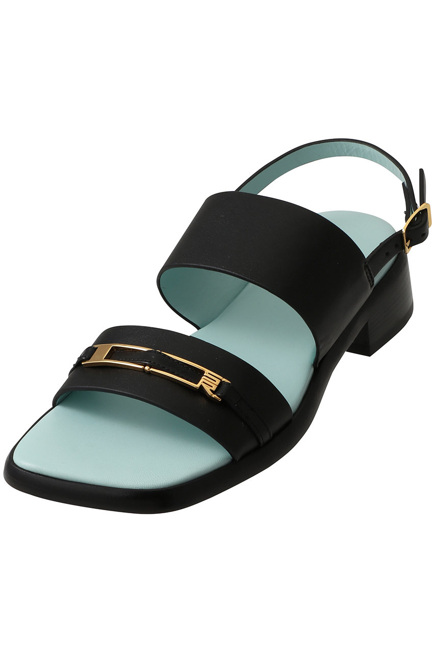 セルジオ ロッシ/Sergio RossiのBITT アンクルストラップサンダル(ブラック/B14430MMVN13)