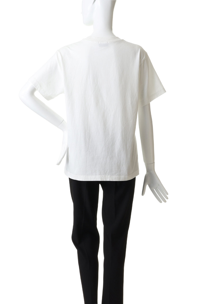 AUTRY(オートリー)｜ロゴTシャツ/ホワイト の通販｜ELLESHOP・(エル