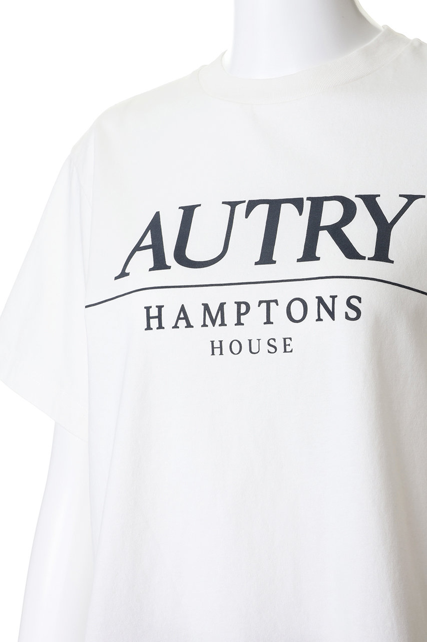 AUTRY(オートリー)｜ロゴTシャツ/ホワイト の通販｜ELLESHOP・(エル