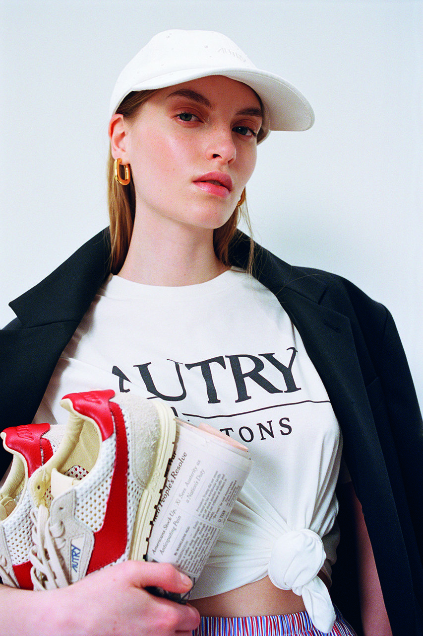 新品タグ付き　AUTRY /オートリー Tシャツ　L AUTRY/オートリー】 LOGO Tシャツ（Tシャツ／カットソー）｜Deuxieme
