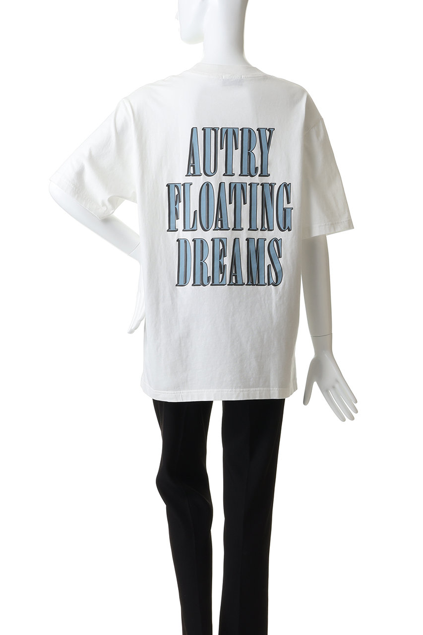 AUTRY(オートリー)｜バックプリントTシャツ/ホワイト の通販｜ELLESHOP