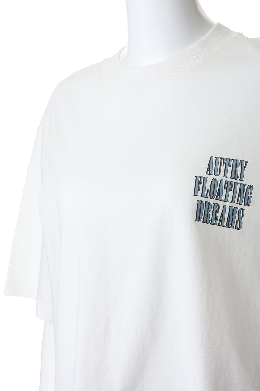 AUTRY(オートリー)｜バックプリントTシャツ/ホワイト の通販｜ELLESHOP