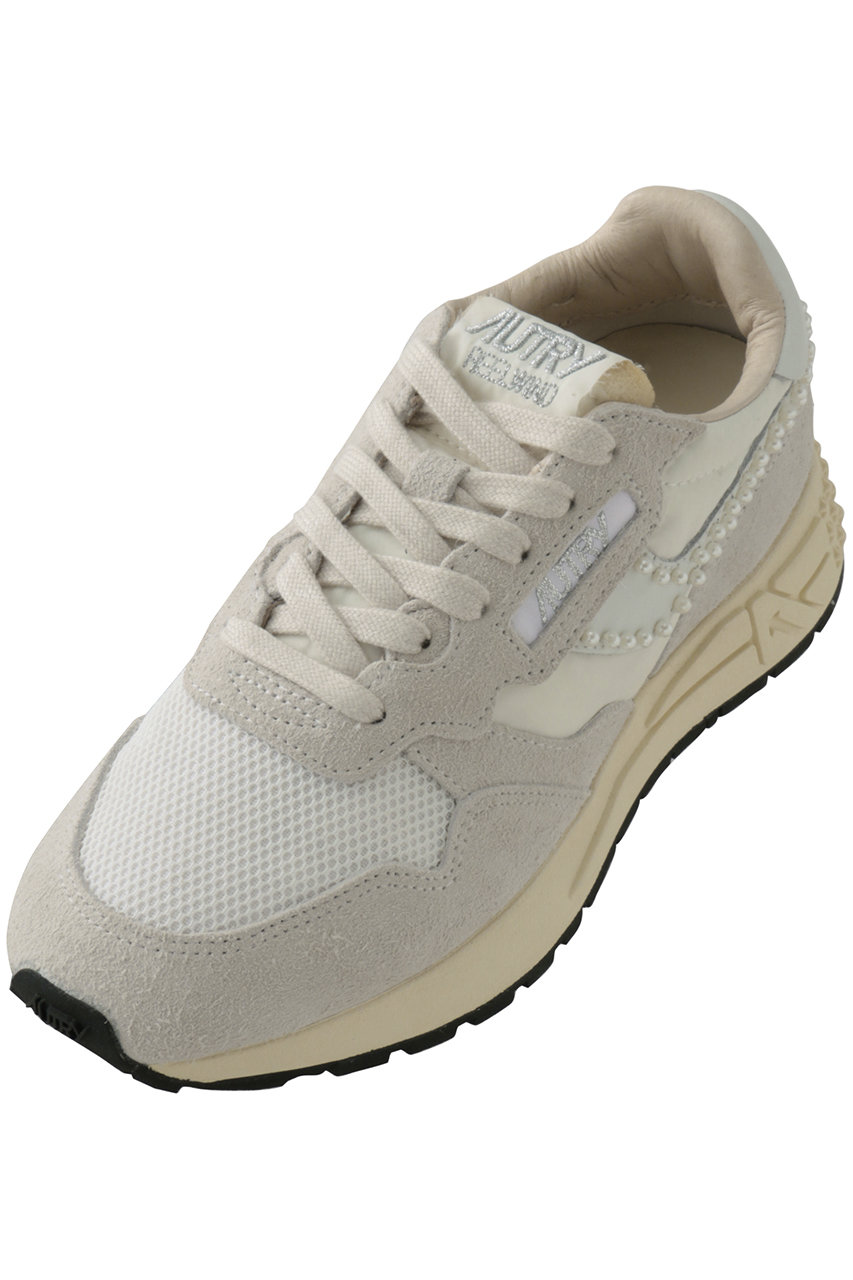 オートリー/AUTRYのREELWIND LOW PEARL スニーカー(ホワイト/ホワイト/WWLW NH01)