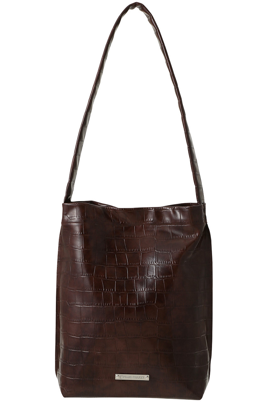 プランク プロジェクト/PRANK PROJECTのワンハンドル型押しフェイクレザートートバッグ(【ELLE SHOP限定】BRN/xxx)