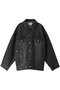 オーバーサイズデニムジャケット / Oversized Denim Jacket プランク プロジェクト/PRANK PROJECT BLK(ブラック)