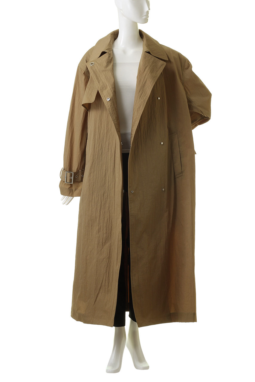 ヴィンテージ ブラック トレンチコート Trench Coat#