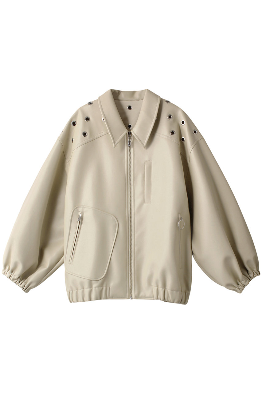 PRANK PROJECT スタッズオーバーブルゾン / Studs Over Blouson (WHT(ホワイト), FREE) プランク プロジェクト ELLE SHOP PRANK PROJECT スタッズオーバーブルゾン / Studs Over Blouson (WHT(ホワイト), FREE) プランク プロジェクト ELLE SHOP