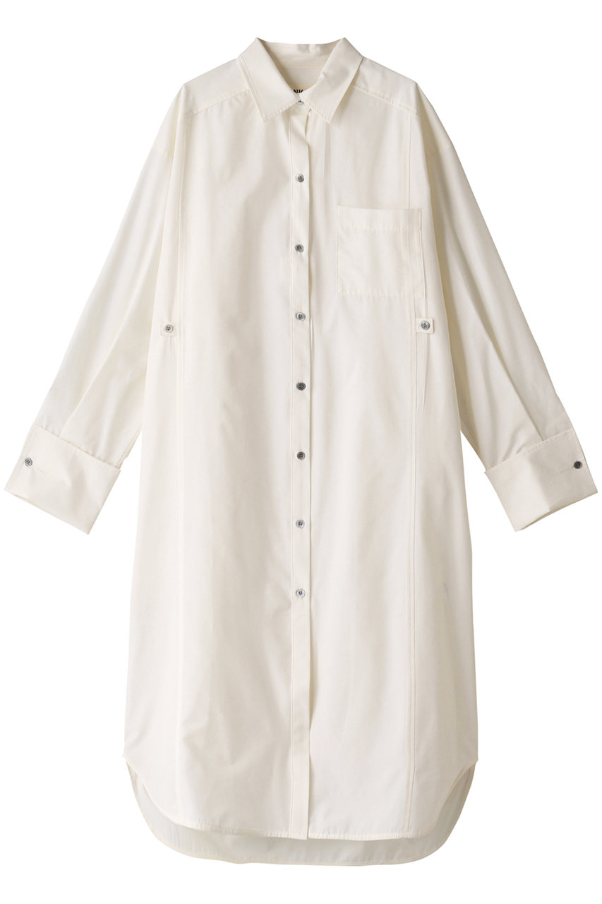 PRANK PROJECT オフショル2WAYロングシャツ / Off Shoulder Two-way Long Shirt (WHT(ホワイト), FREE) プランク プロジェクト ELLE SHOP