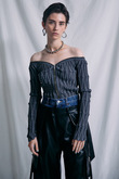 PRANK PROJECT(プランクプロジェクト) Sheer Docking Rib Knit