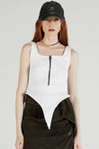 ハーフジップタンク / Half Zip Tank Top
