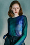 マルチプリントシアークルートップ / Multi Printed See-through Crew Neck Top プランク プロジェクト/PRANK PROJECT MLT3(マルチカラー3)