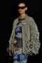 マルチプリントシアークルートップ / Multi Printed See-through Crew Neck Top プランク プロジェクト/PRANK PROJECT