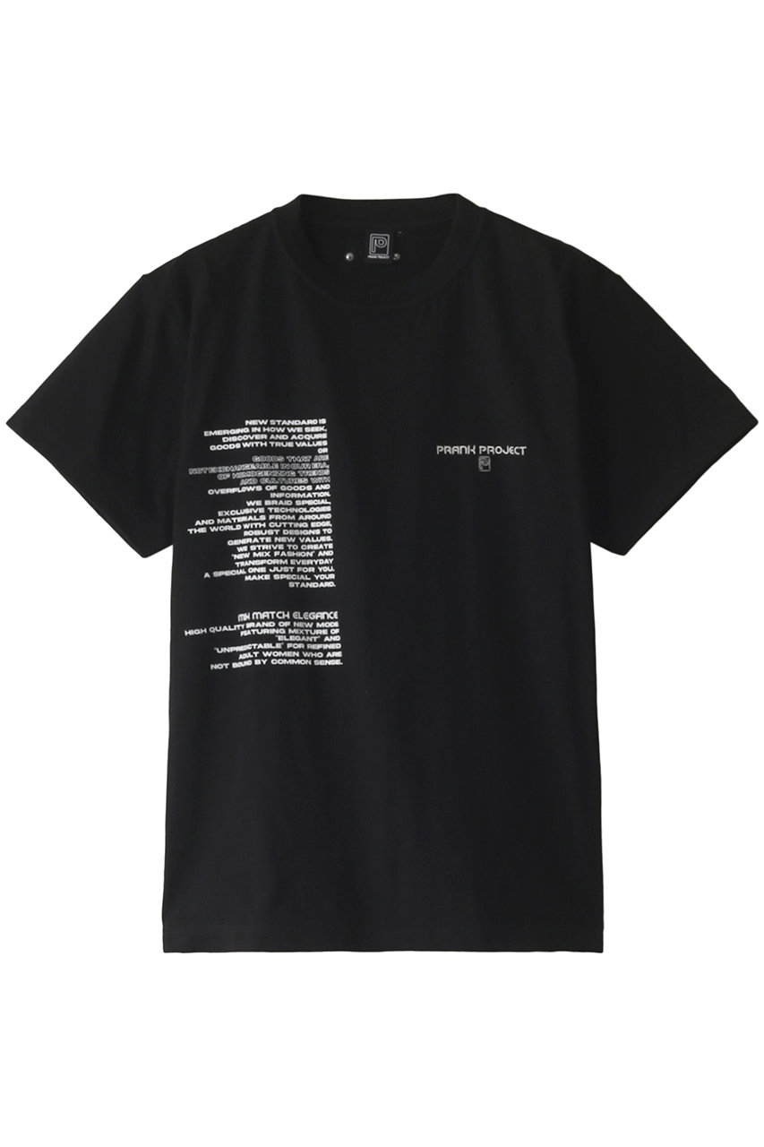 PRANK PROJECT PRANKロゴTシャツ / PRANK Logo Tee (BLK(ブラック), FREE) プランク プロジェクト ELLE SHOP