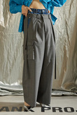 ダブルウエストレイヤードデニムパンツ / Double West Layered Denim Pants