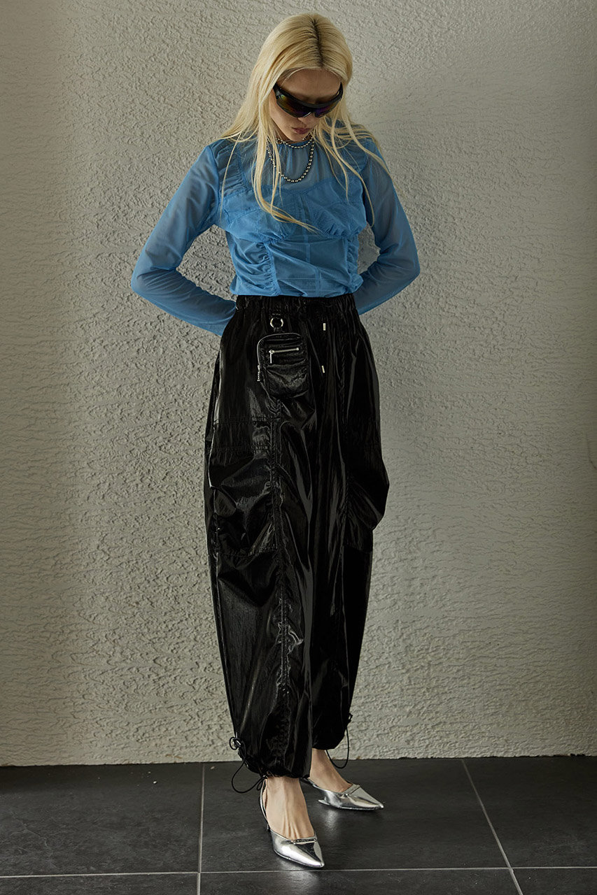 グロッシーパラシュートパンツ / Glossy Parachute Pants