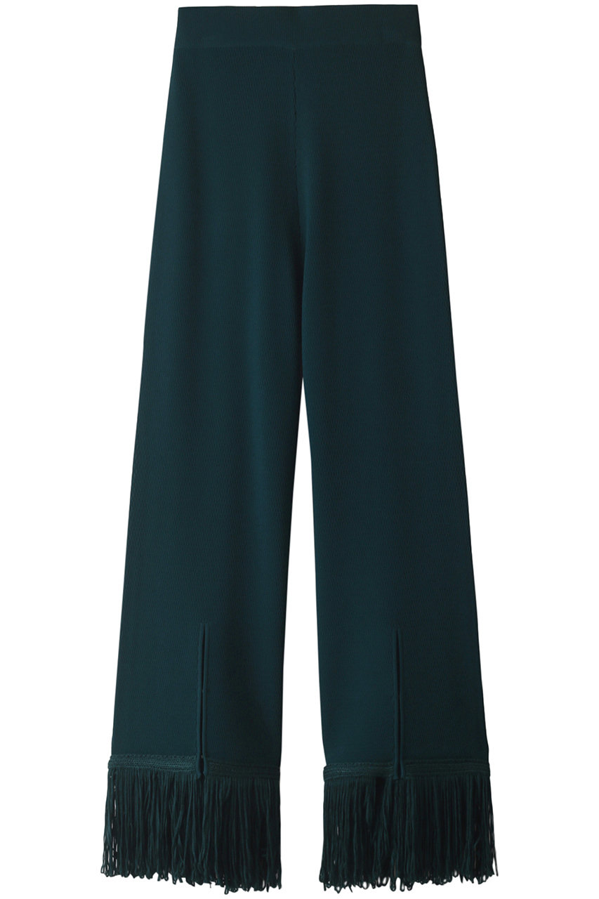 PRANK PROJECT スリットフリンジニットパンツ / Slit Fringe Knit Pants (BLU(ブルー), FREE) プランク プロジェクト ELLE SHOP PRANK PROJECT スリットフリンジニットパンツ / Slit Fringe Knit Pants (BLU(ブルー), FREE) プランク プロジェクト ELLE SHOP