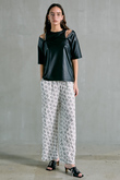 モノグラムプリントワッシャーパンツ / Monogram Printed Washed Pants