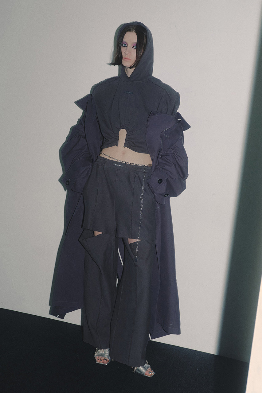 スリットスウェットワイドパンツ / Slit Wide Sweatpants