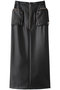 コーティングダンボールスカート / Coated Double Skirt プランク プロジェクト/PRANK PROJECT BLK(ブラック)
