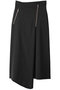 アシンメトリースーチングスカート / Asymmetry Suiting Skirt プランク プロジェクト/PRANK PROJECT BLK(ブラック)