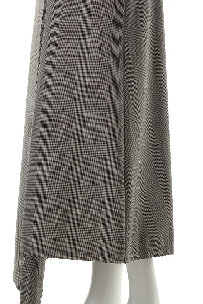 アシンメトリースーチングスカート / Asymmetry Suiting Skirt