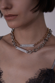 ロゴプレートチョーカー / Logo Plate Choker
