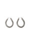 スネークチェーンフープピアス / Snake-chain Hoop Earrings プランク プロジェクト/PRANK PROJECT SLV(シルバー)