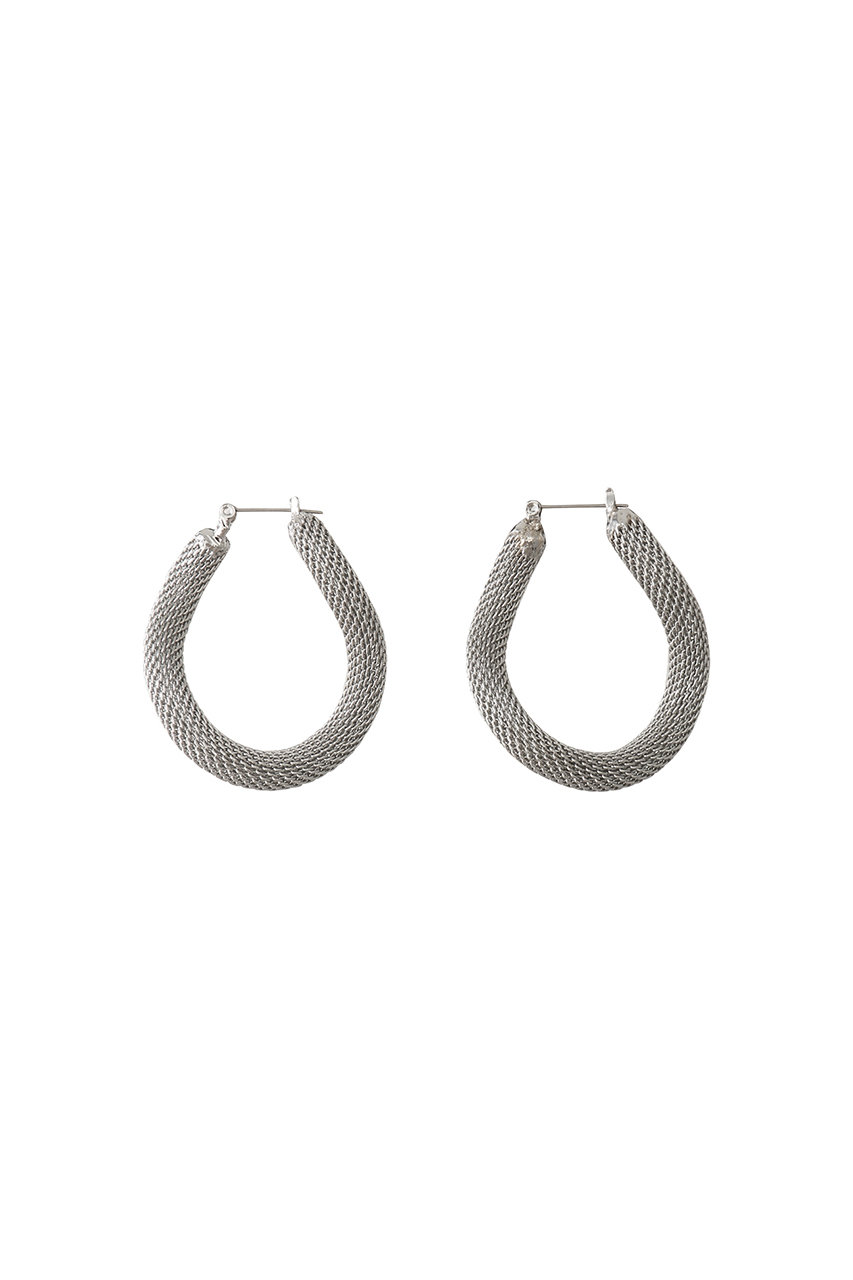 プランク プロジェクト/PRANK PROJECTのスネークチェーンフープピアス / Snake-chain Hoop Earrings(SLV(シルバー)/31231665205)
