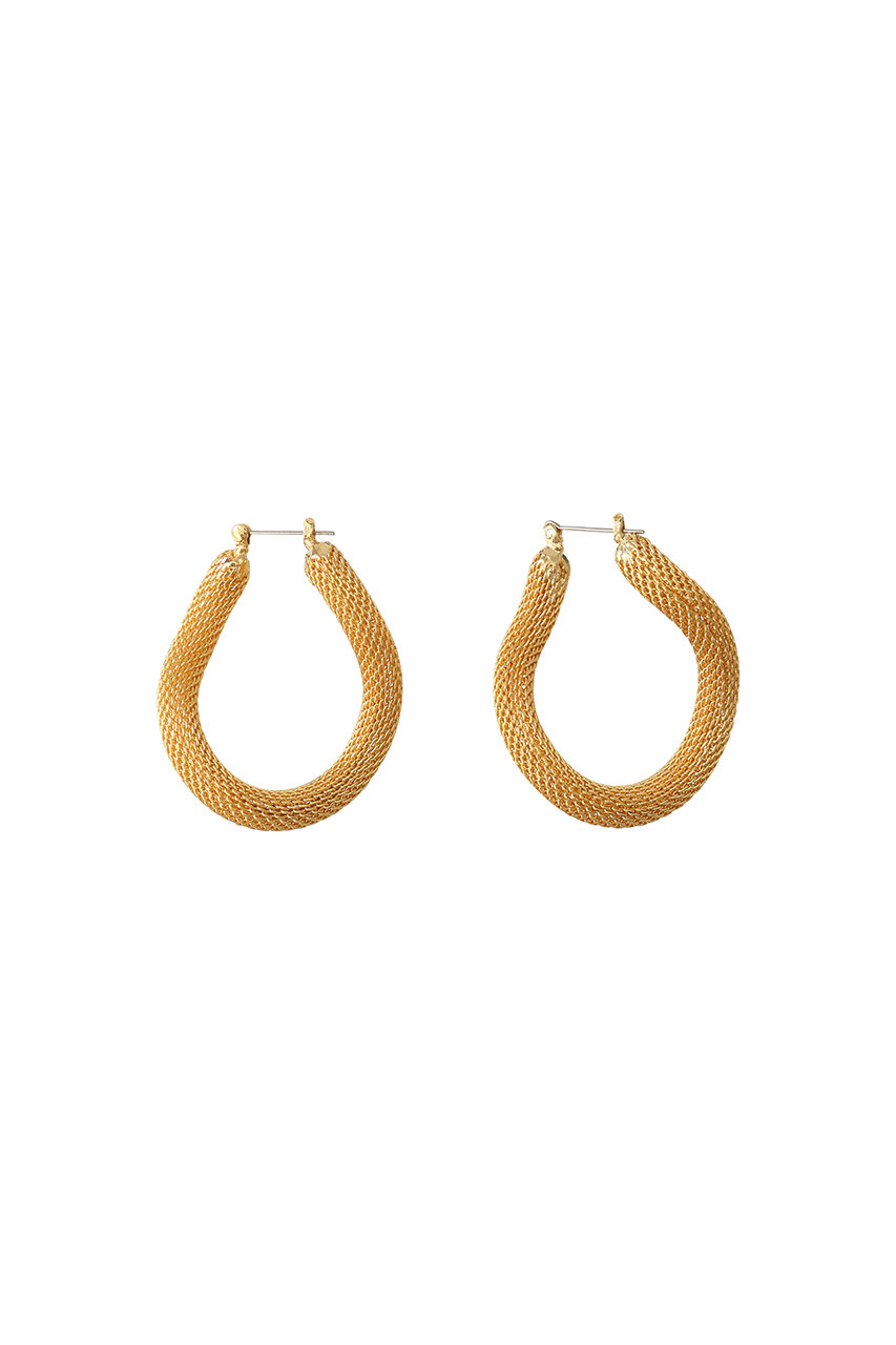 プランク プロジェクト/PRANK PROJECTのスネークチェーンフープピアス / Snake-chain Hoop Earrings(GLD(ゴールド)/31231665205)