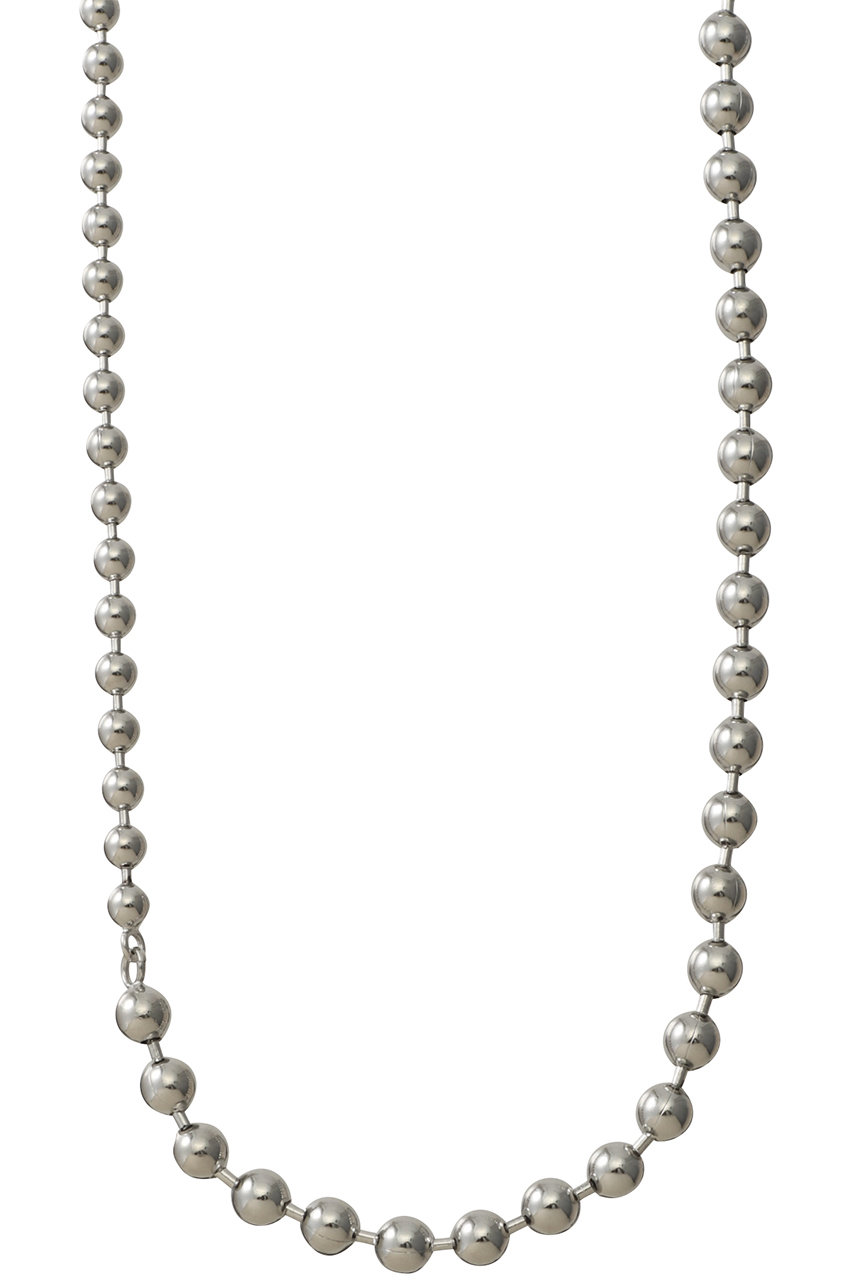 ＜ELLE SHOP＞ PRANK PROJECT ボールチェーンネックレス / Ball Chain Necklace (SLV(シルバー) FREE) プランク プロジェクト ELLE SHOP