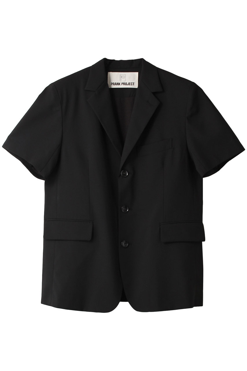 PRANK PROJECT ハーフスリーブジャケット / Half Sleeve Jacket (BLK(ブラック), FREE) プランク プロジェクト ELLE SHOP