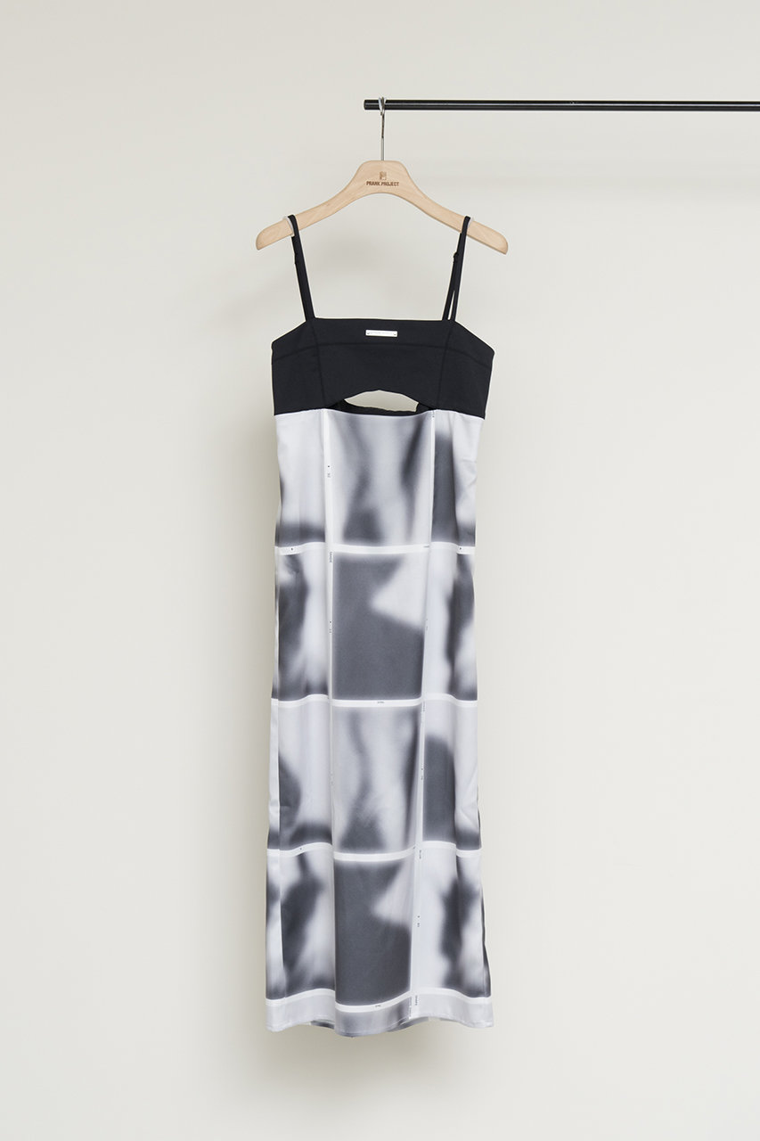 BLURプリントキャミワンピース / BLUR Printed Cami Dress