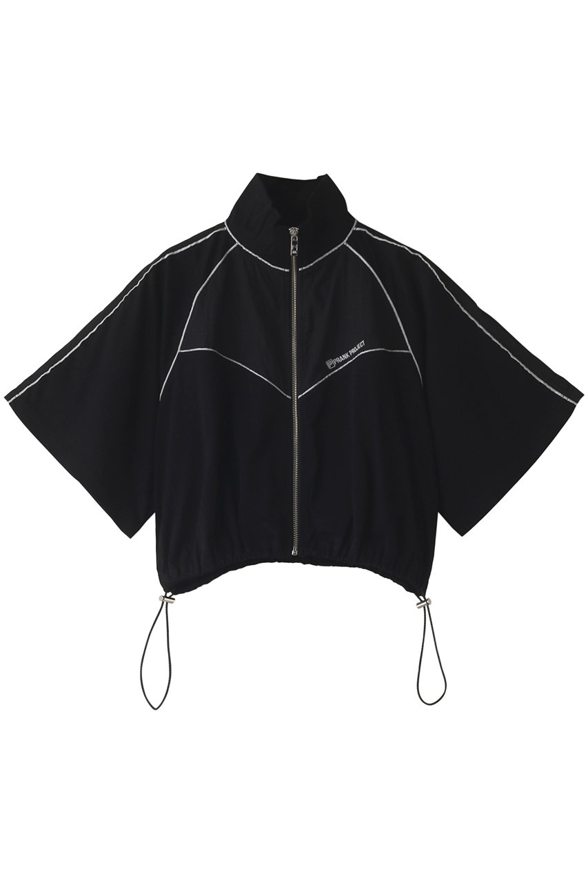 プランク プロジェクト/PRANK PROJECTのバイカラークロップドZIPトップ / Bicolor Cropped Zip Top(BLK(ブラック)/31231315609)