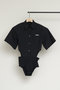 ハーフスリーブシャツボディスーツ / Half Sleeve Shirt Bodysuit プランク プロジェクト/PRANK PROJECT