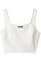 サテンコンビクロップドトップ / Satin Combi Cropped Top プランク プロジェクト/PRANK PROJECT WHT(ホワイト)