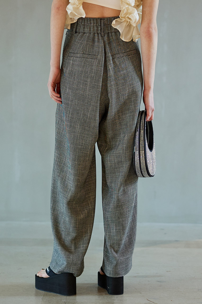 カラミワイドテーパードパンツ / Kalami Wide Tapered Pants