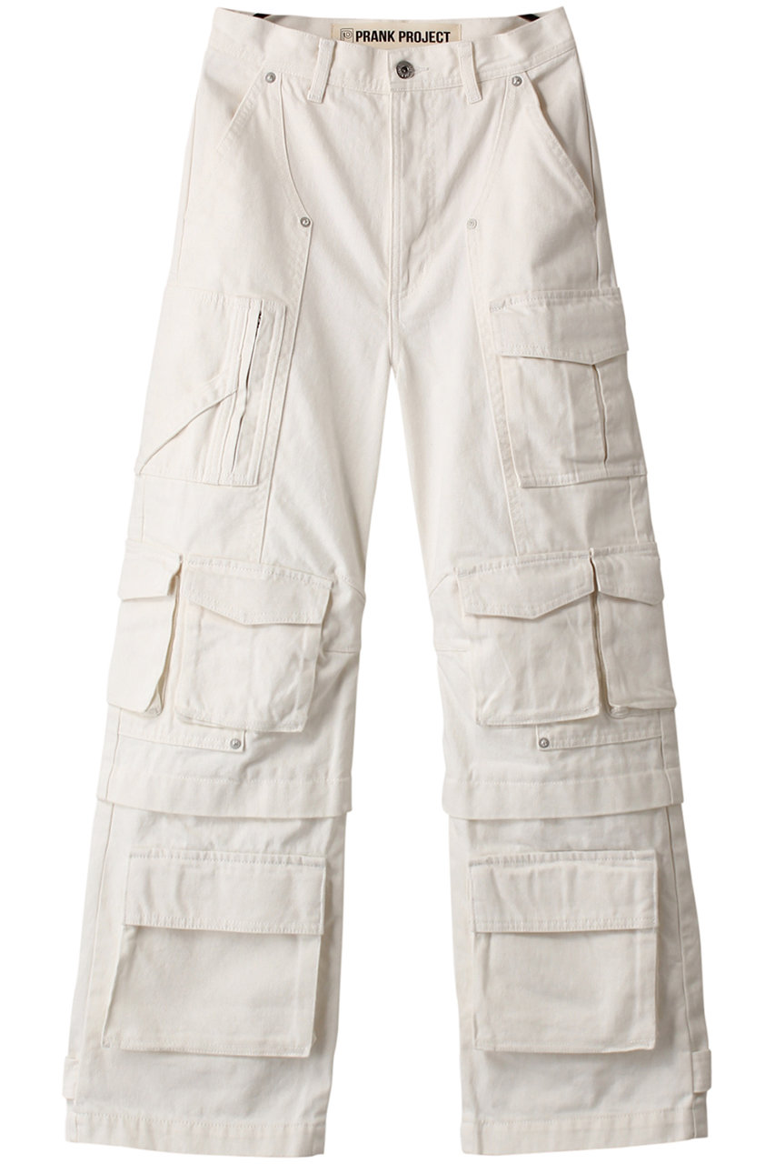 プランク プロジェクト/PRANK PROJECTのホワイトチノカーゴパンツ / Cargo Pants(WHT(ホワイト)/31231465211)