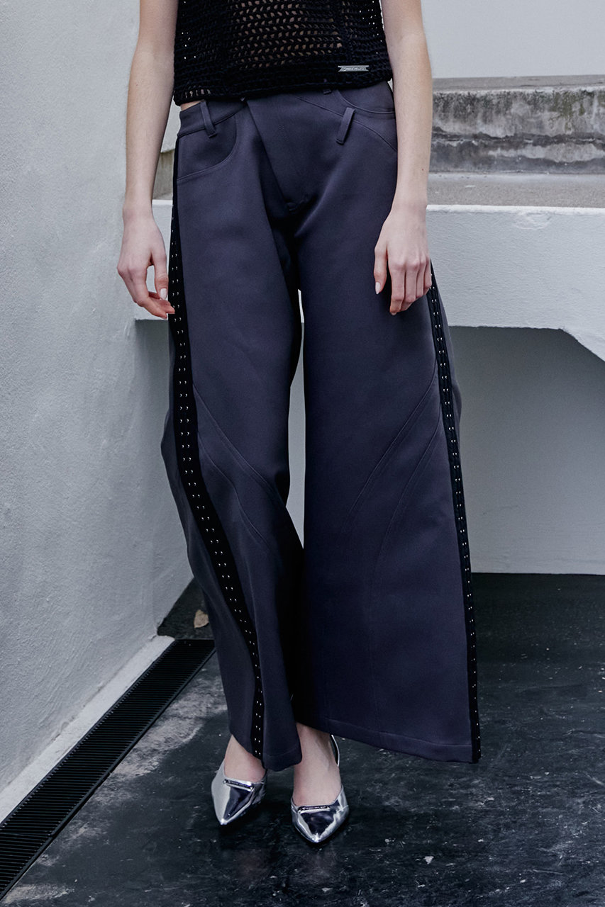 アシンメトリーワイドパンツ / Asymmetry Wide Pants