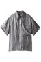 ハーフスリーブサテンオーバーシャツ / Half Sleeve Satin Over Shirt プランク プロジェクト/PRANK PROJECT SLV(シルバー)
