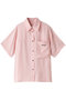 ハーフスリーブサテンオーバーシャツ / Half Sleeve Satin Over Shirt プランク プロジェクト/PRANK PROJECT PNK(ピンク)