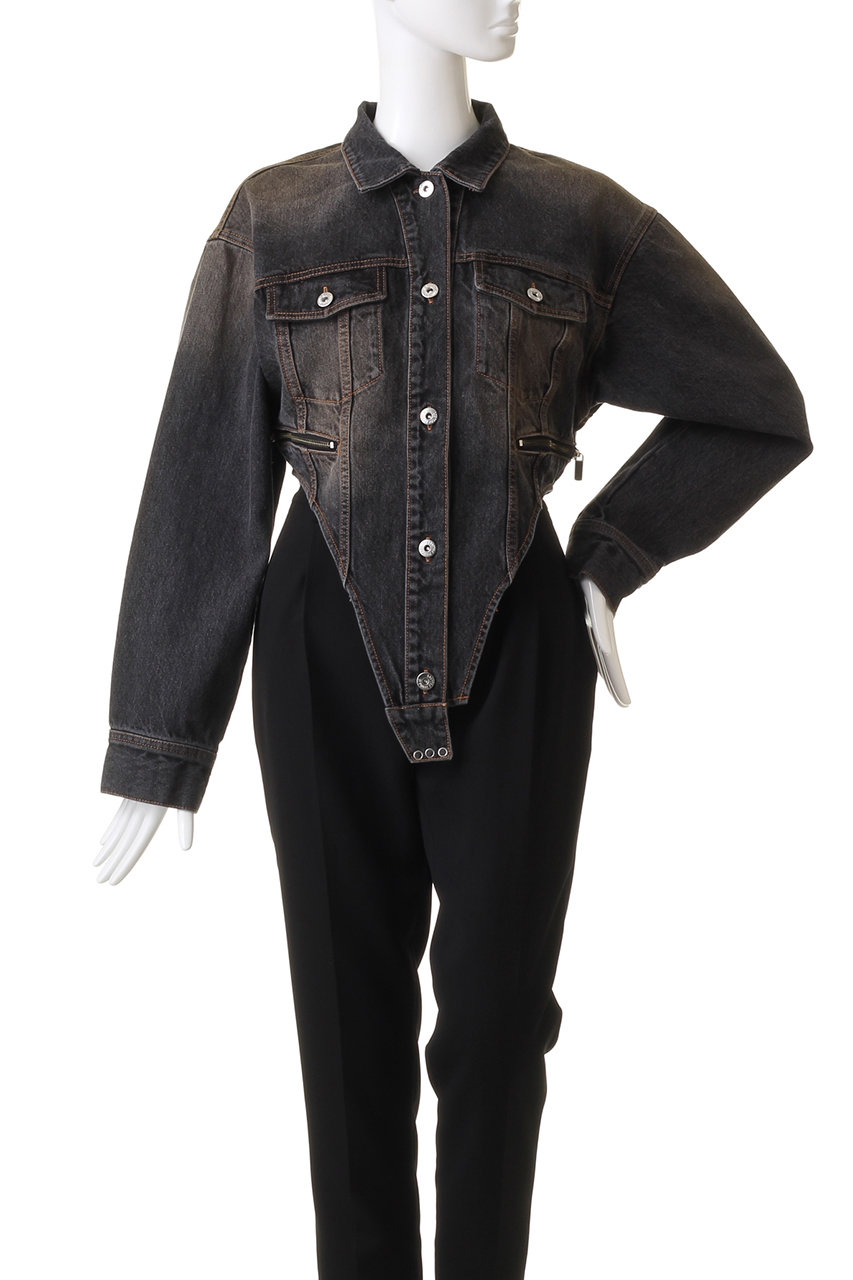 デニムジャケットロンパース / Denim Jacket Rompers