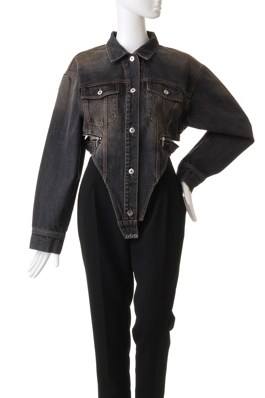 デニムジャケットロンパース / Denim Jacket Rompers