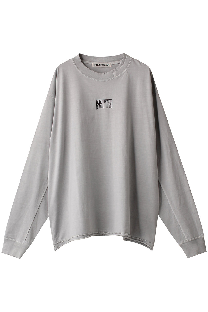 プランク プロジェクト/PRANK PROJECTのFAITHロンTEE / FAITH Long Sleeve Tee(GRY(グレー)/31232415609)