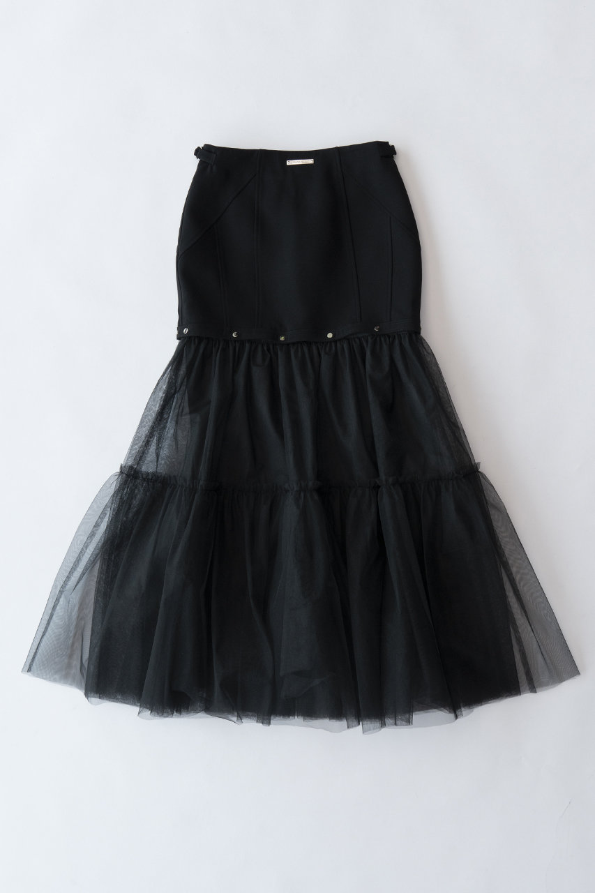 メタルドットチュールスカート / Metal Dot Tulle Skirt