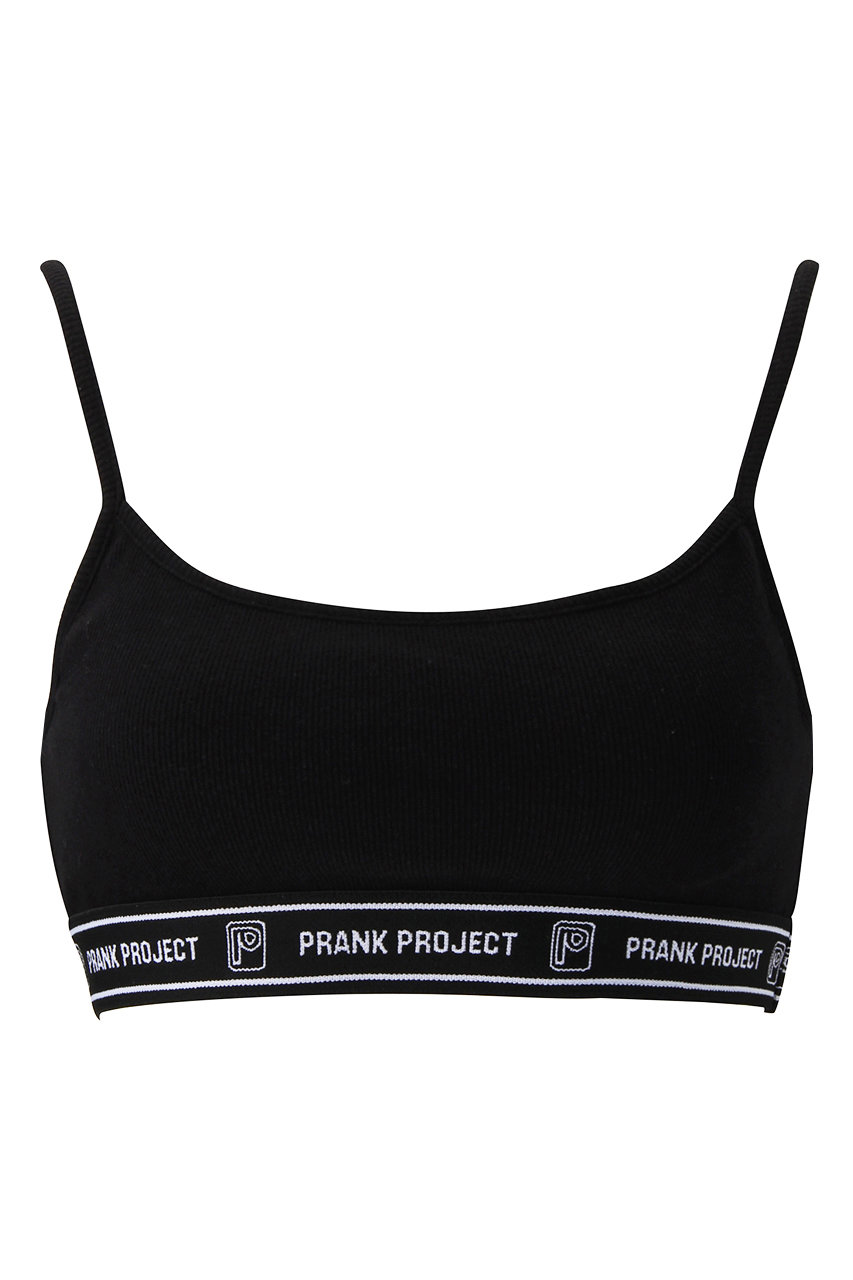プランク プロジェクト/PRANK PROJECTのロゴバンドブラトップ / Logo Band Bra Top(BLK(ブラック)/31232665602)