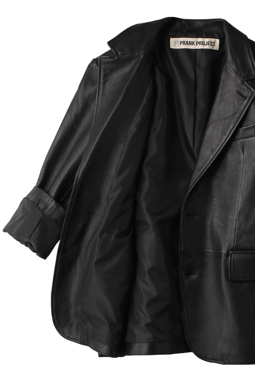 SHEEPレザーテーラードジャケット / SHEEP Leather Tailored Jacket