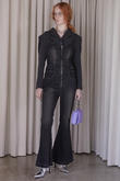 プランクプロジェクト　デニムサロペット　オーバーオール　ブラック 2WAYデニムサロペット / 2WAY Denim Salopette（サロペット