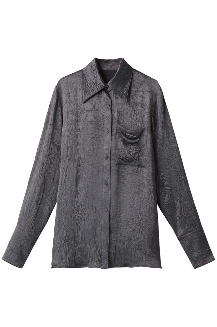 プランク プロジェクト/PRANK PROJECTのワッシャープリーツシャツ / Washed Pleats Shirt(GRY(グレー)/31232315102)