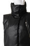 【UNISEX】ヴィーガンレザーパッファーベスト/Vegan Leather Puffer Vest プランク プロジェクト/PRANK PROJECT